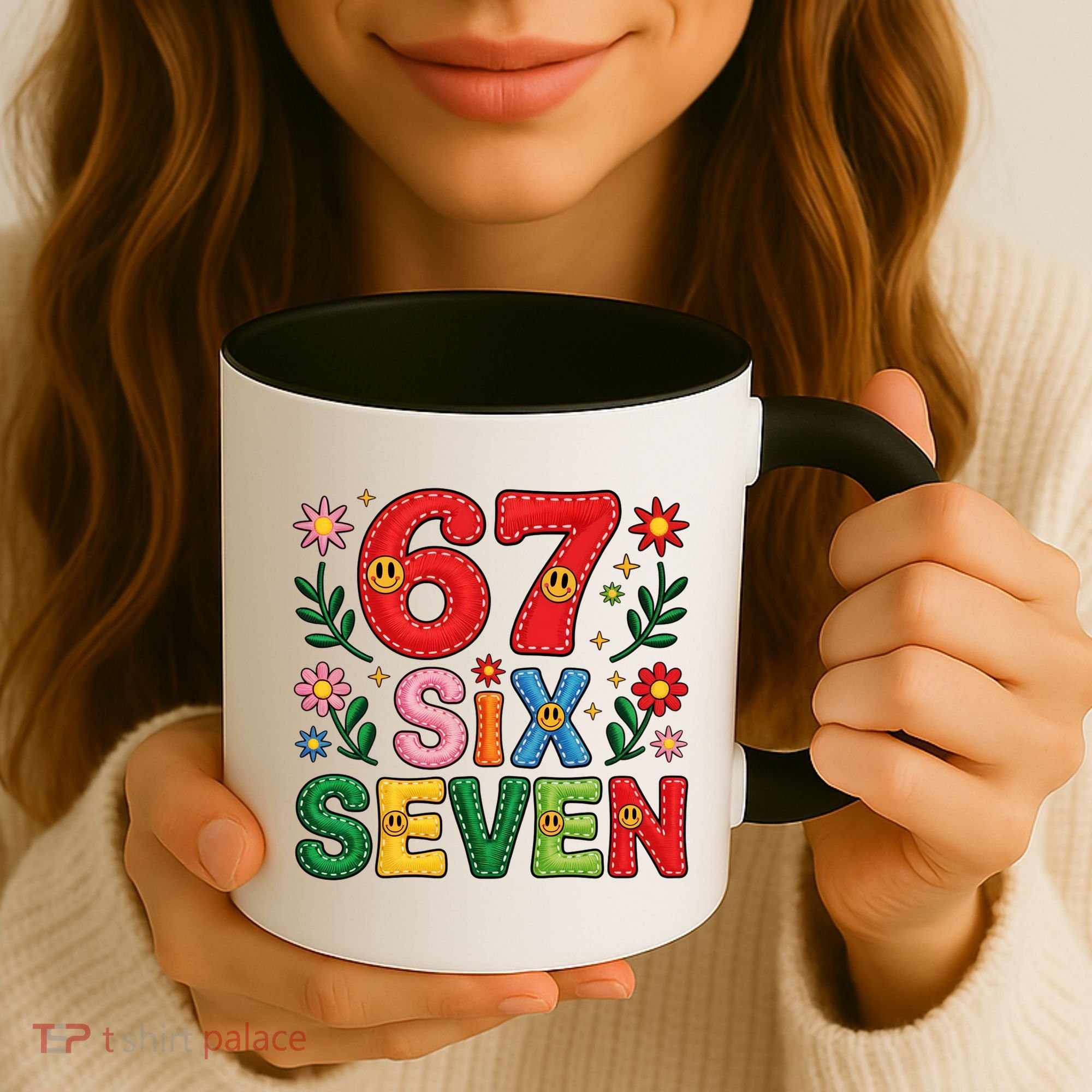 67 Funny 6-7 Christmas Meme Coffee Mug