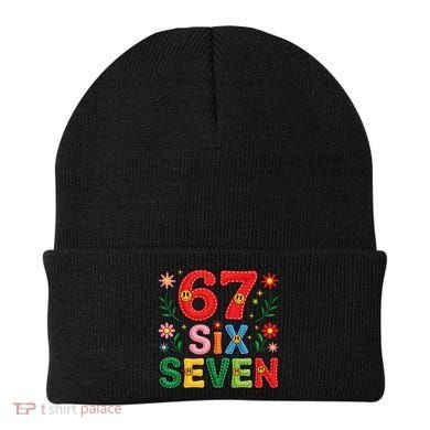 67 Funny 6-7 Christmas Meme Beanie