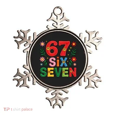 67 Funny 6-7 Christmas Meme Ornament