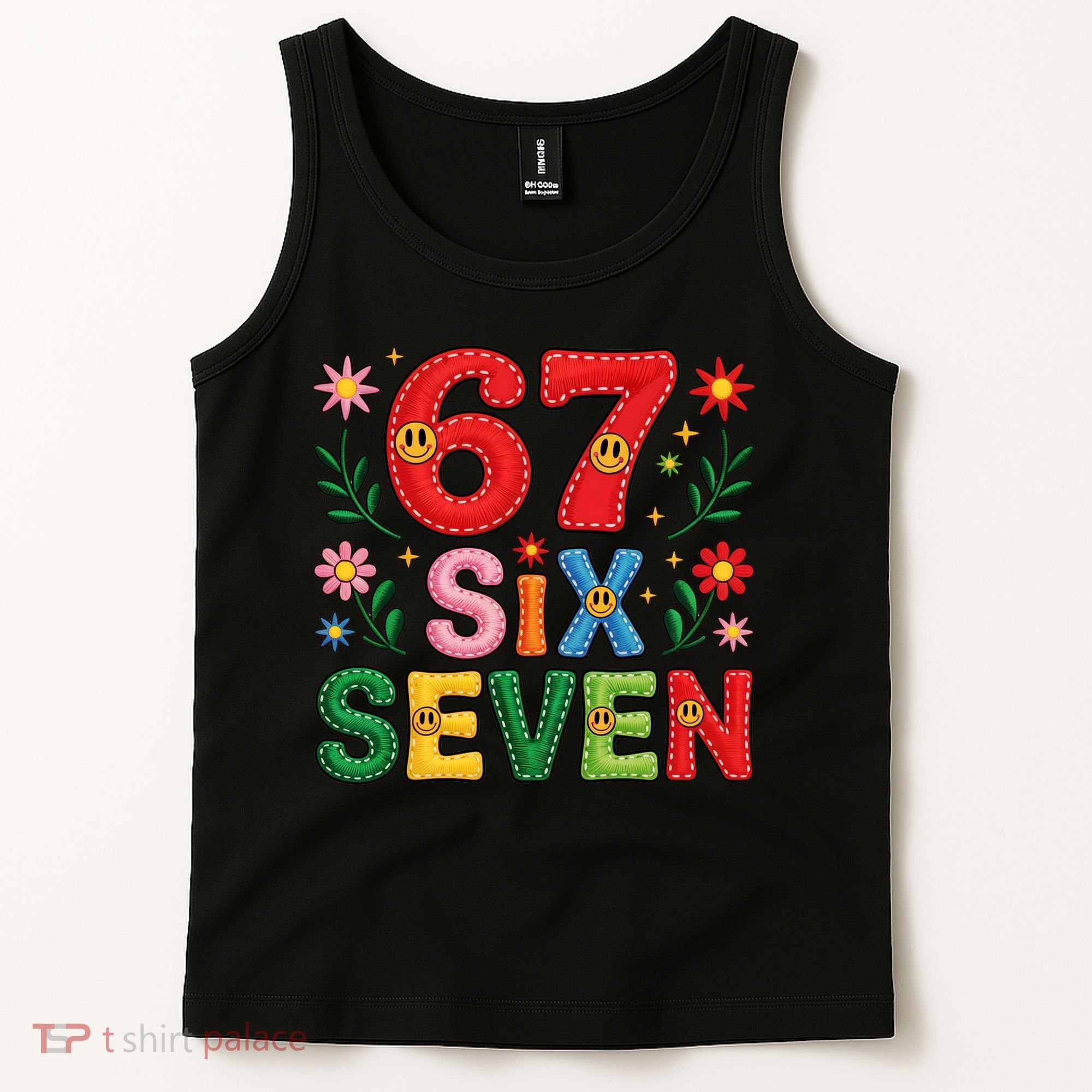 67 Funny 6-7 Christmas Meme Tank Top