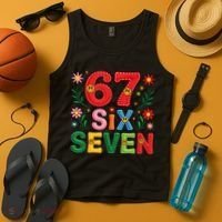 67 Funny 6-7 Christmas Meme Tank Top thumb 4