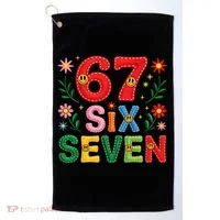 67 Funny 6-7 Christmas Meme Golf Towel thumb 0