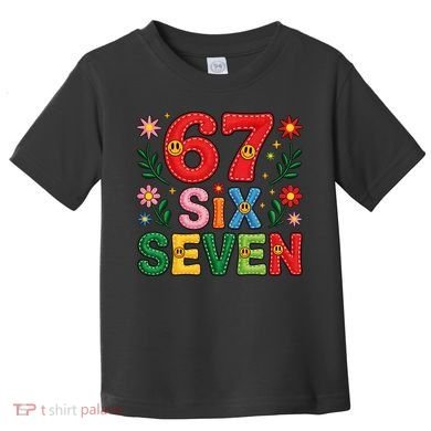 67 Funny 6-7 Christmas Meme Toddler T-Shirt