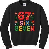 67 Funny 6-7 Christmas Meme Kids Sweatshirt thumb 0