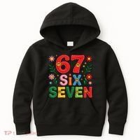 67 Funny 6-7 Christmas Meme Kids Hoodie thumb 0