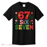 67 Funny 6-7 Christmas Meme Kids T-Shirt thumb 0