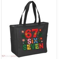 67 Funny 6-7 Christmas Meme Tote Bag thumb 2