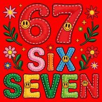 67 Funny 6-7 Christmas Meme Santa Hat thumb 1