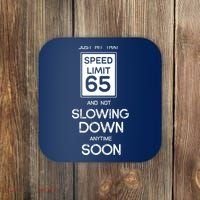 65th Funny Birthday Coaster thumb 0