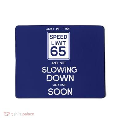 65th Funny Birthday Mousepad