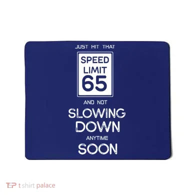 65th Funny Birthday Mousepad