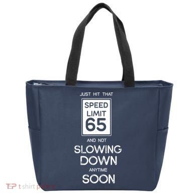 65th Funny Birthday Tote Bag