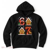 67 Funny Christmas Six Seven Ugly Sweater 6-7 Hoodie thumb 0