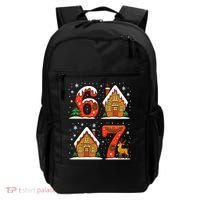 67 Funny Christmas Six Seven Ugly Sweater 6-7 Backpack thumb 0