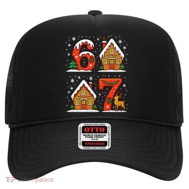 67 Funny Christmas Six Seven Ugly Sweater 6-7 Hat