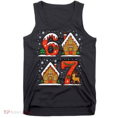 67 Funny Christmas Six Seven Ugly Sweater 6-7 Tank Top