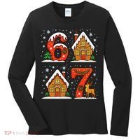 67 Funny Christmas Six Seven Ugly Sweater 6-7 Women's Long Sleeve Shirt thumb 0