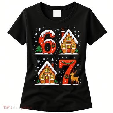 67 Funny Christmas Six Seven Ugly Sweater 6-7 Women's T-Shirt