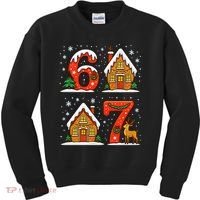 67 Funny Christmas Six Seven Ugly Sweater 6-7 Kids Sweatshirt thumb 0