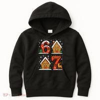 67 Funny Christmas Six Seven Ugly Sweater 6-7 Kids Hoodie thumb 0