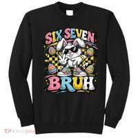 6-7 Funny Easter Bunny 67 Meme Six Seven Bruh Rabbit Sweatshirt thumb 0