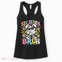 6-7 Funny Easter Bunny 67 Meme Six Seven Bruh Rabbit Women's Tank Top thumb 0
