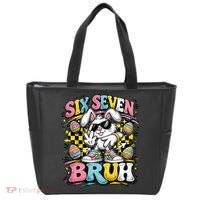 6-7 Funny Easter Bunny 67 Meme Six Seven Bruh Rabbit Tote Bag thumb 0