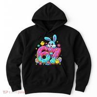 67 Funny Six Seven Gen Meme Cute Rabbit Easter Bunny Hoodie thumb 0