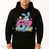 67 Funny Six Seven Gen Meme Cute Rabbit Easter Bunny Hoodie thumb 2