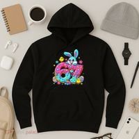 67 Funny Six Seven Gen Meme Cute Rabbit Easter Bunny Hoodie thumb 3