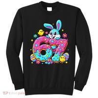 67 Funny Six Seven Gen Meme Cute Rabbit Easter Bunny Sweatshirt thumb 0