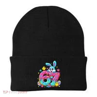 67 Funny Six Seven Gen Meme Cute Rabbit Easter Bunny Beanie thumb 0