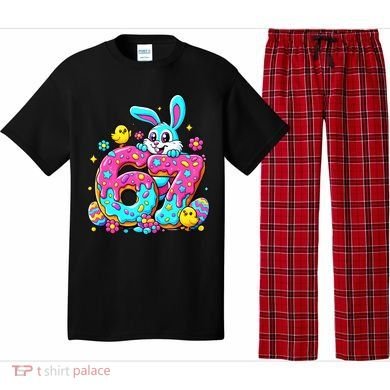67 Funny Six Seven Gen Meme Cute Rabbit Easter Bunny Pajama Set