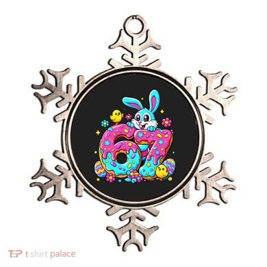 67 Funny Six Seven Gen Meme Cute Rabbit Easter Bunny Ornament
