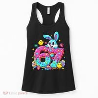 67 Funny Six Seven Gen Meme Cute Rabbit Easter Bunny Women's Tank Top thumb 0