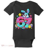 67 Funny Six Seven Gen Meme Cute Rabbit Easter Bunny Baby Bodysuit thumb 0