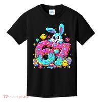 67 Funny Six Seven Gen Meme Cute Rabbit Easter Bunny Kids T-Shirt thumb 0