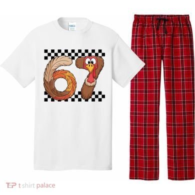 67 Funny Thanksgiving Pajama Set