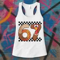 67 Funny Thanksgiving Women's Tank Top thumb 3