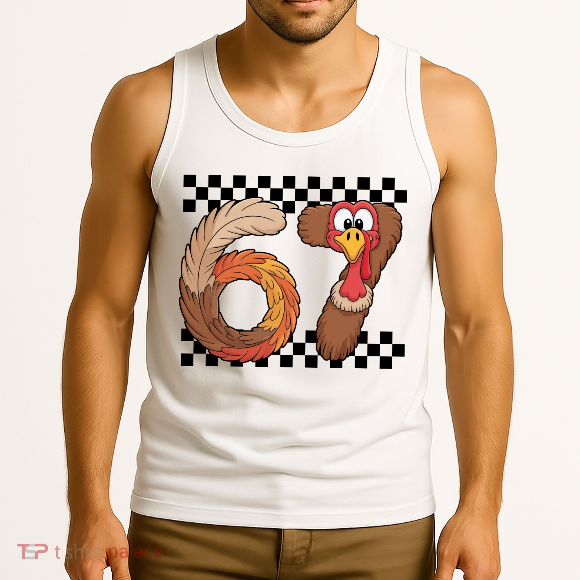 67 Funny Thanksgiving Tank Top