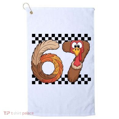 67 Funny Thanksgiving Golf Towel