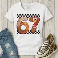 67 Funny Thanksgiving Women's T-Shirt thumb 3
