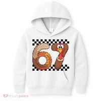 67 Funny Thanksgiving Kids Hoodie thumb 0
