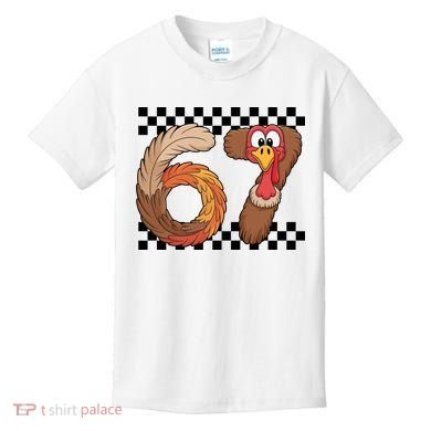 67 Funny Thanksgiving Kids T-Shirt