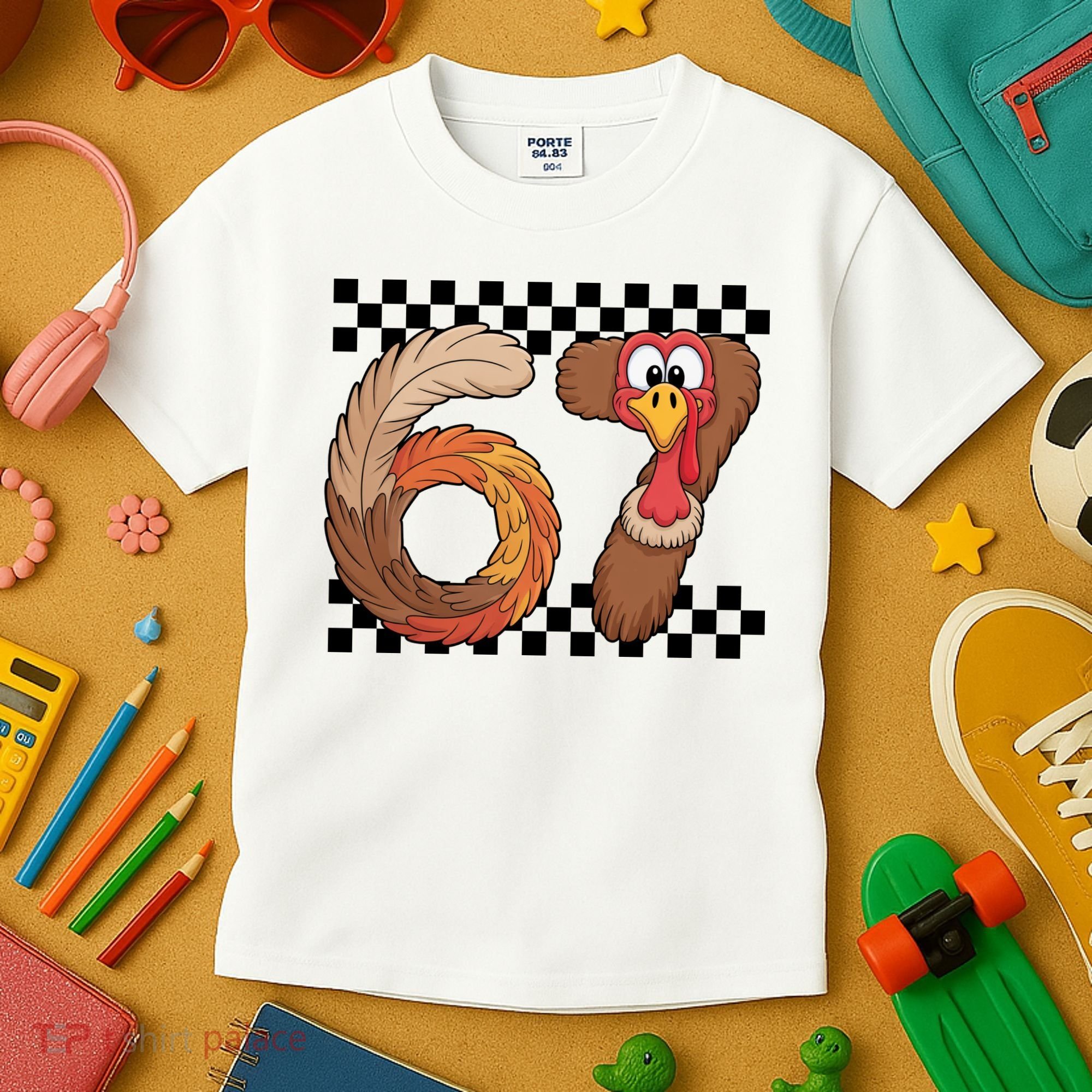 67 Funny Thanksgiving Kids T-Shirt