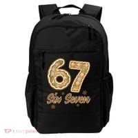 67 Gingerbread Funny Christmas 6-7 Meme Backpack thumb 0