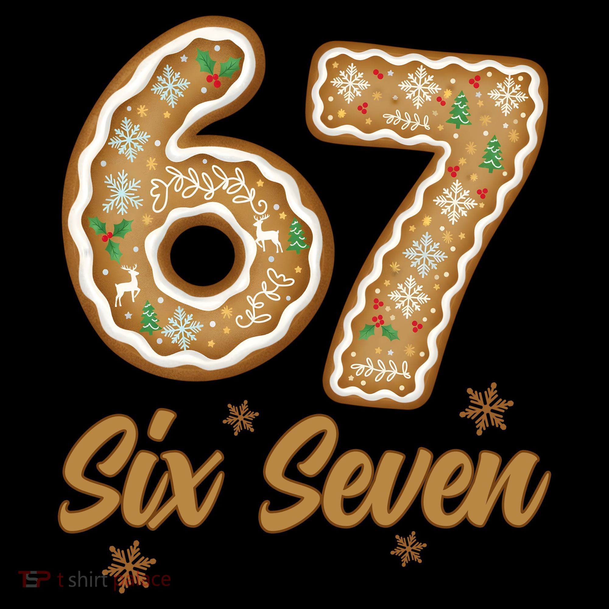 67 Gingerbread Funny Christmas 6-7 Meme Coffee Mug
