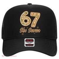 67 Gingerbread Funny Christmas 6-7 Meme Hat thumb 0