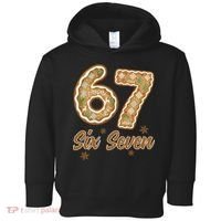 67 Gingerbread Funny Christmas 6-7 Meme Toddler Hoodie thumb 0