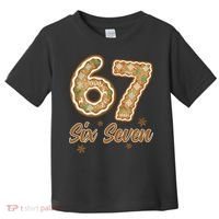 67 Gingerbread Funny Christmas 6-7 Meme Toddler T-Shirt thumb 0